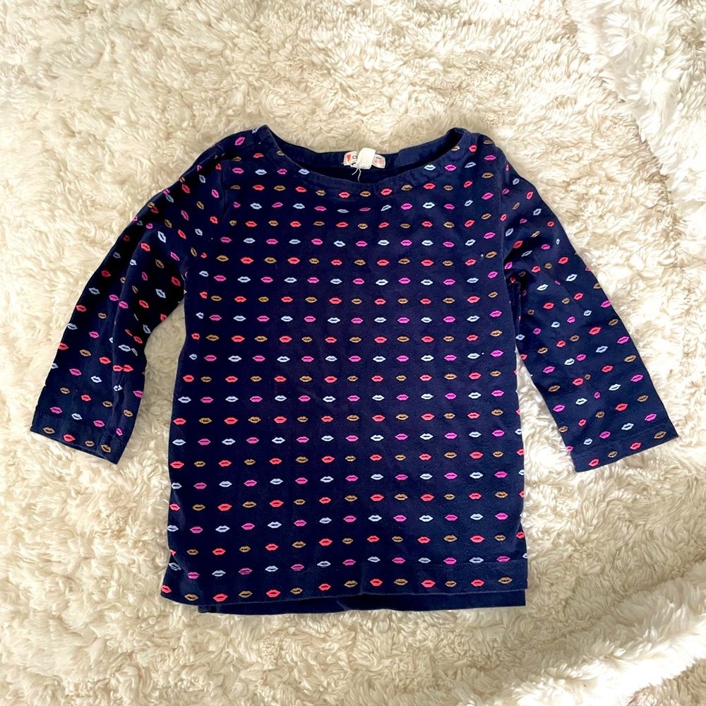 J Crew 4/5 girls shirt